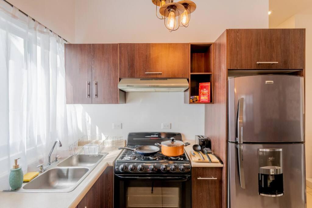 Elegante Condo Centrohistorico Con Cochera 두랑고 외부 사진